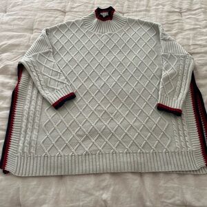 Mersea sailor sweater one size - color listed as alabaster cream